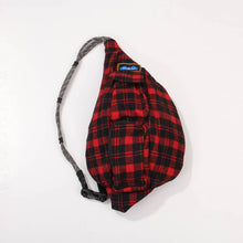 Mini Plaid Rope Bag lumberjack