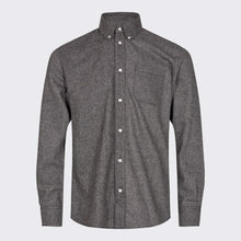 Zach Shirt black/grey melange