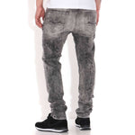 James Skinny Fit Jeans black worn marble