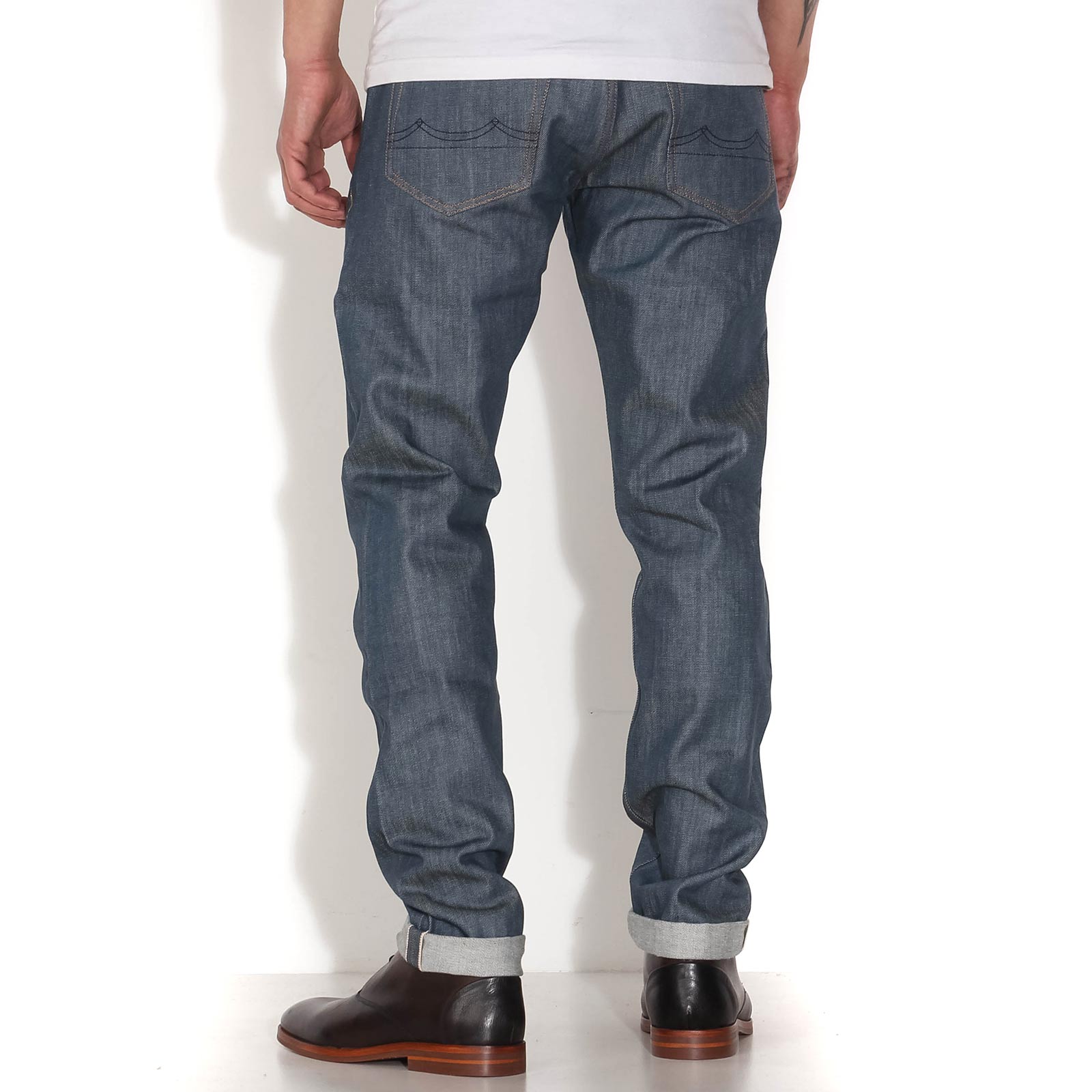 Charles Selvage Jean denim raw n-gine dry