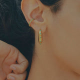 Colore Ear Cuff mint gold