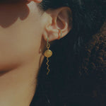 Colore Ear Cuff mint gold