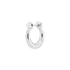 Malik 8 Huggie Silver