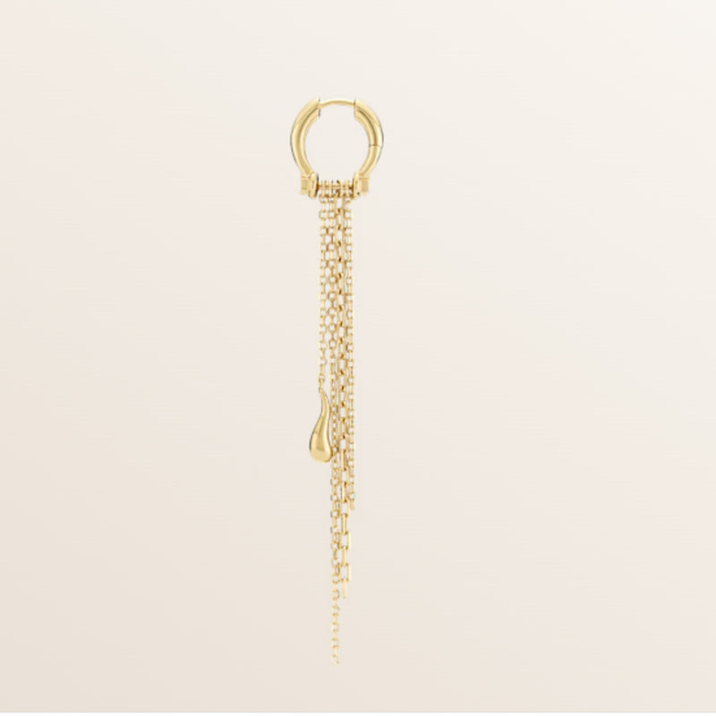 Rain Earring gold