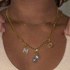 Saffi Necklace 43 gold