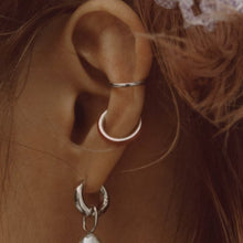 Twin Mini Ear Cuff silber