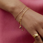 Manhatten Bracelet S/M gold