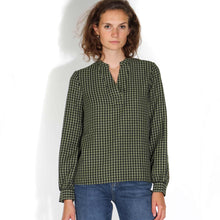 Britania Blouse dark olive