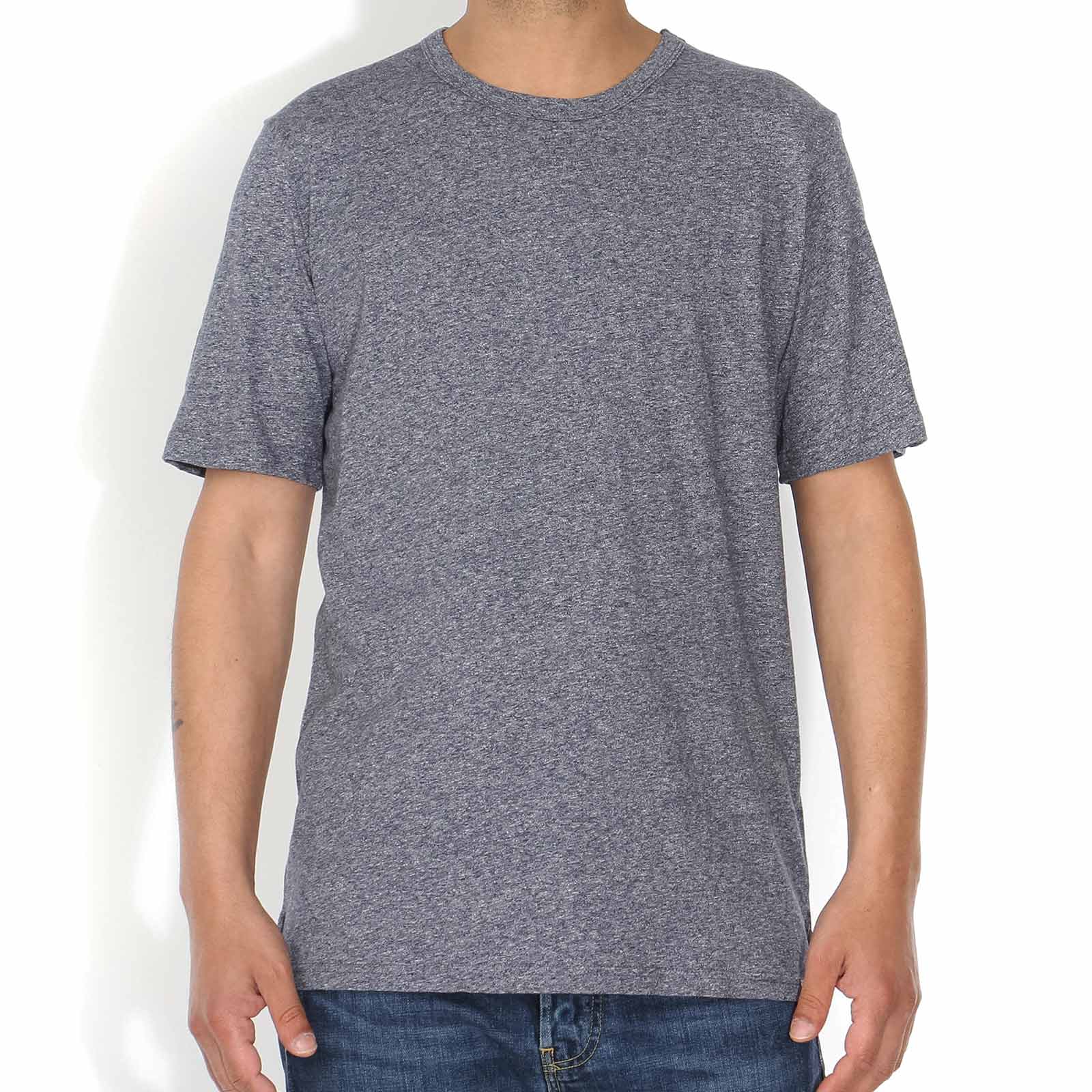 Delta T-Shirt dark navy melange