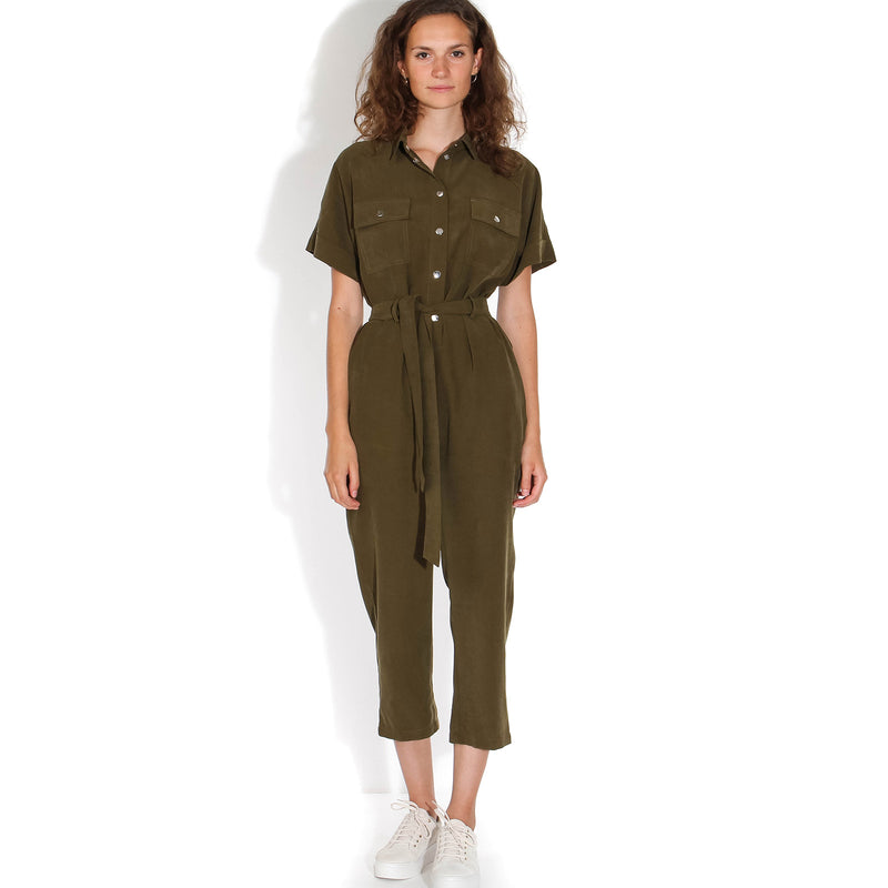 Evry Jumpsuit dark olive