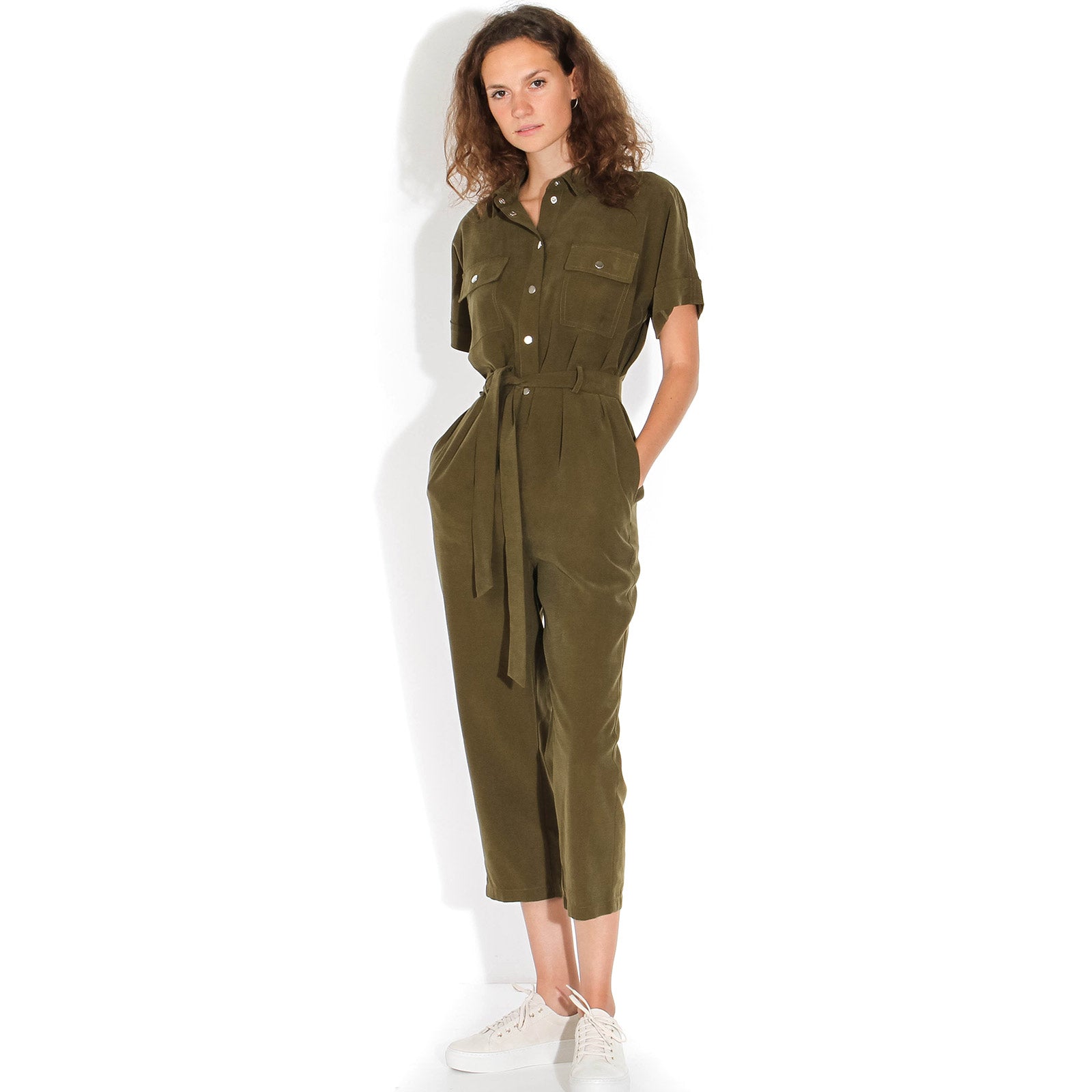 Evry Jumpsuit dark olive