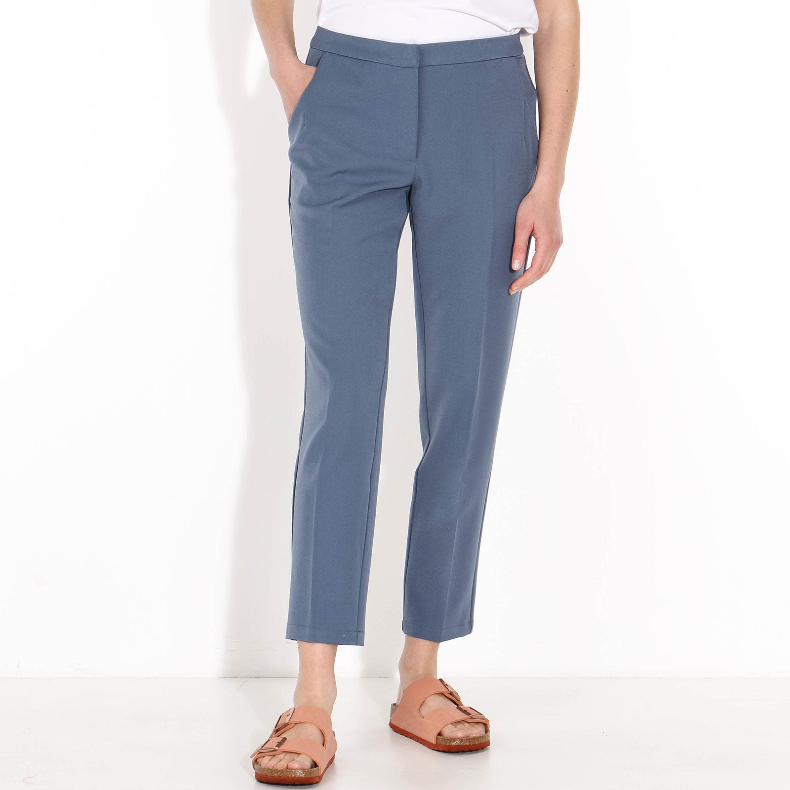 Halle Pants china blue