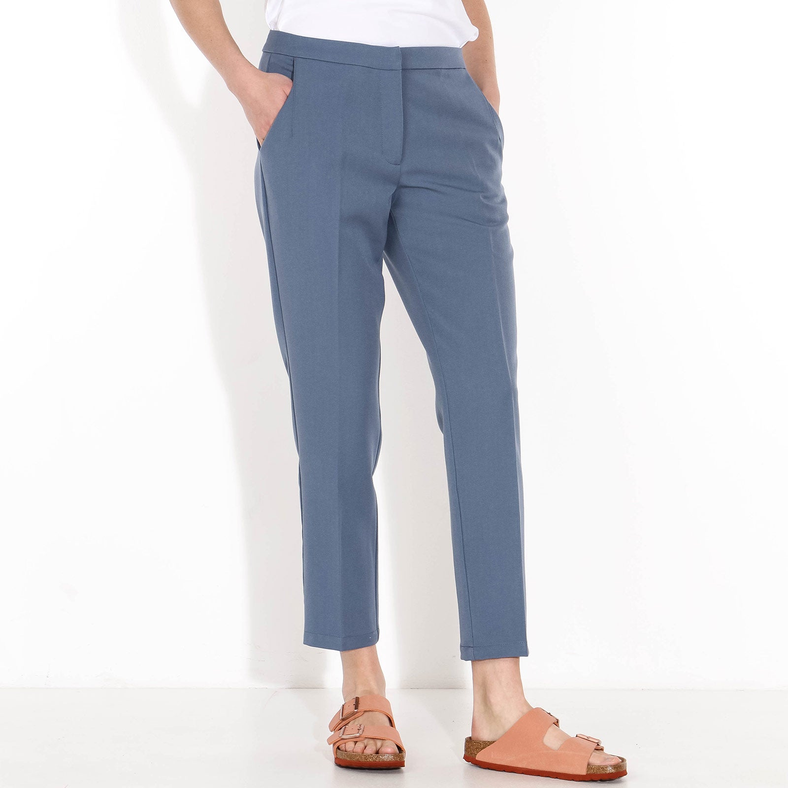 Halle Pants china blue