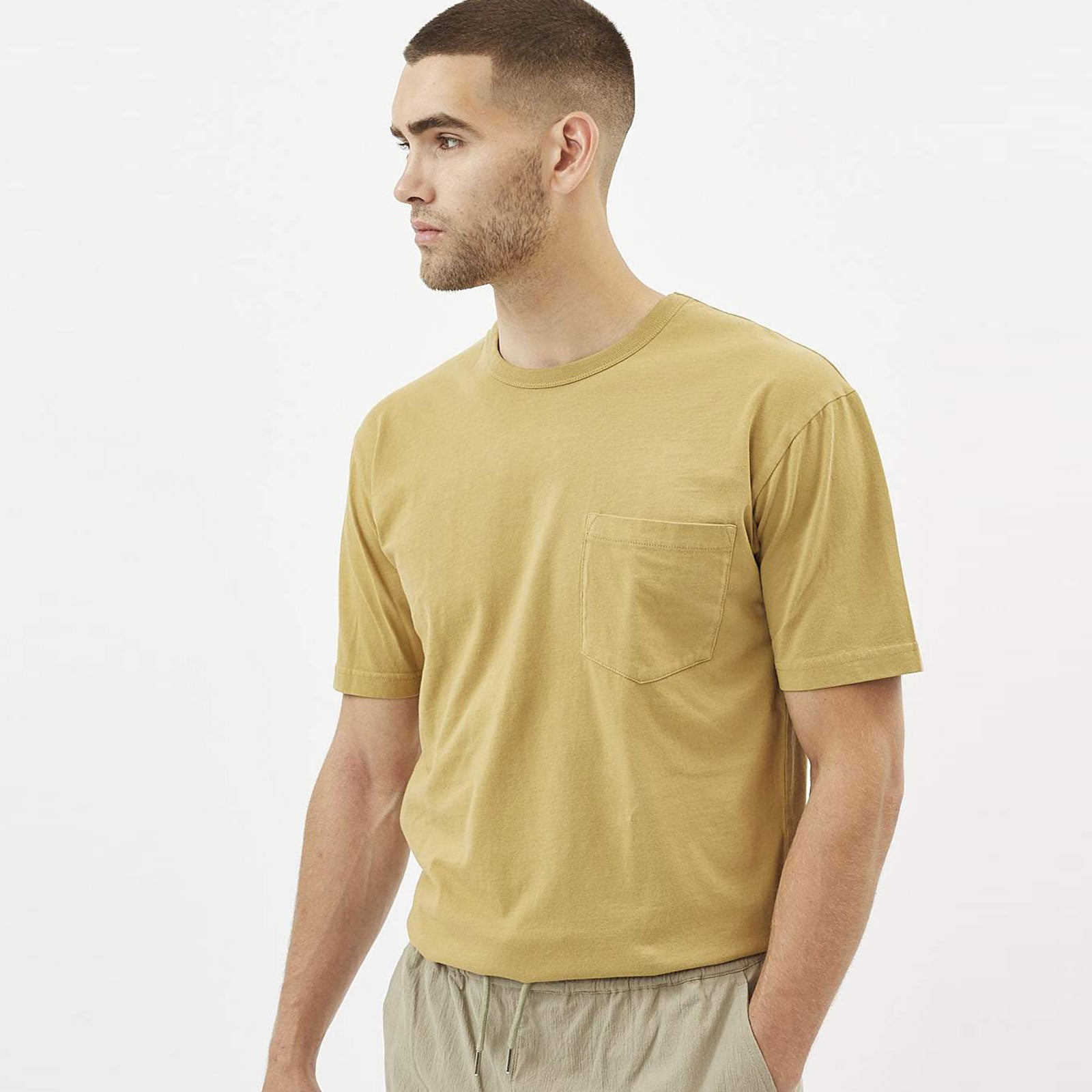 Haris T-Shirt dried tobacco