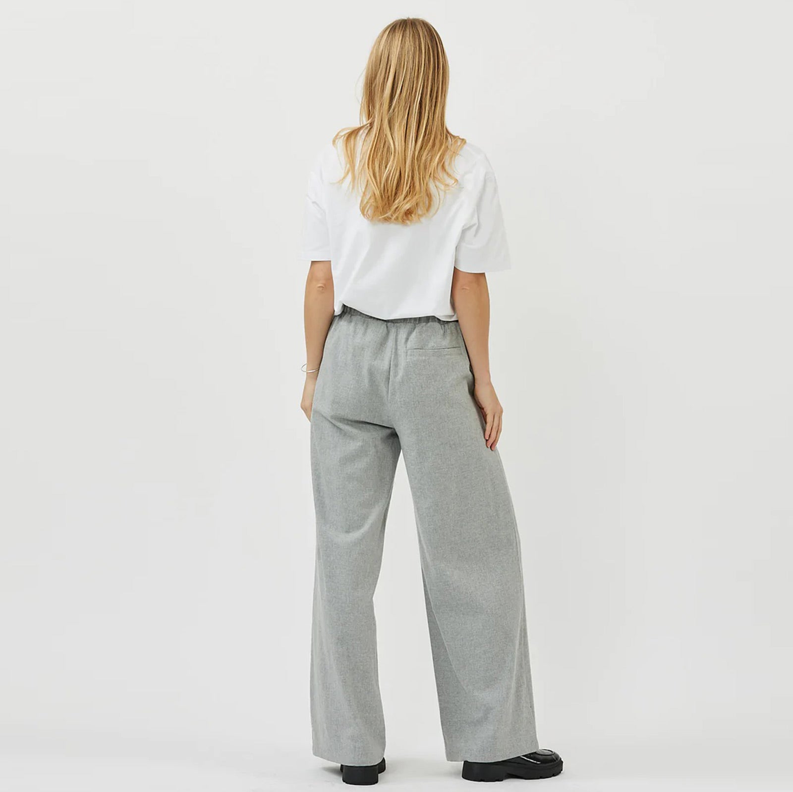 Henneline Pants gull melange