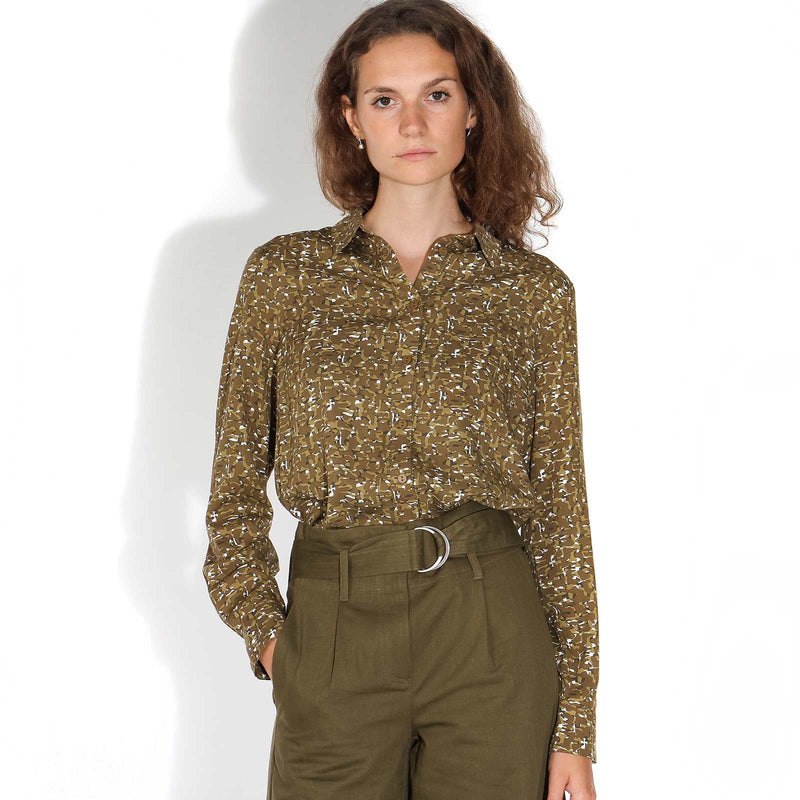 Kesia Blouse dark olive