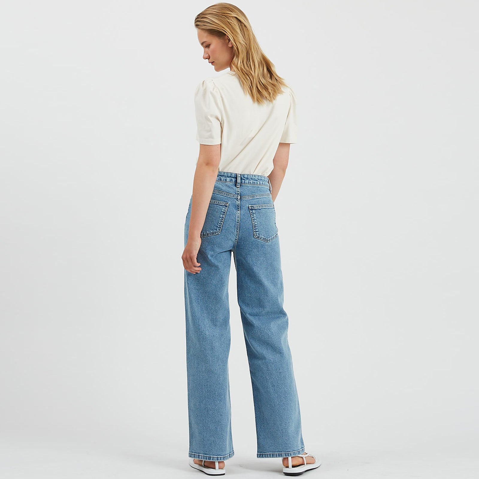 Kimai Long Jeans light blue