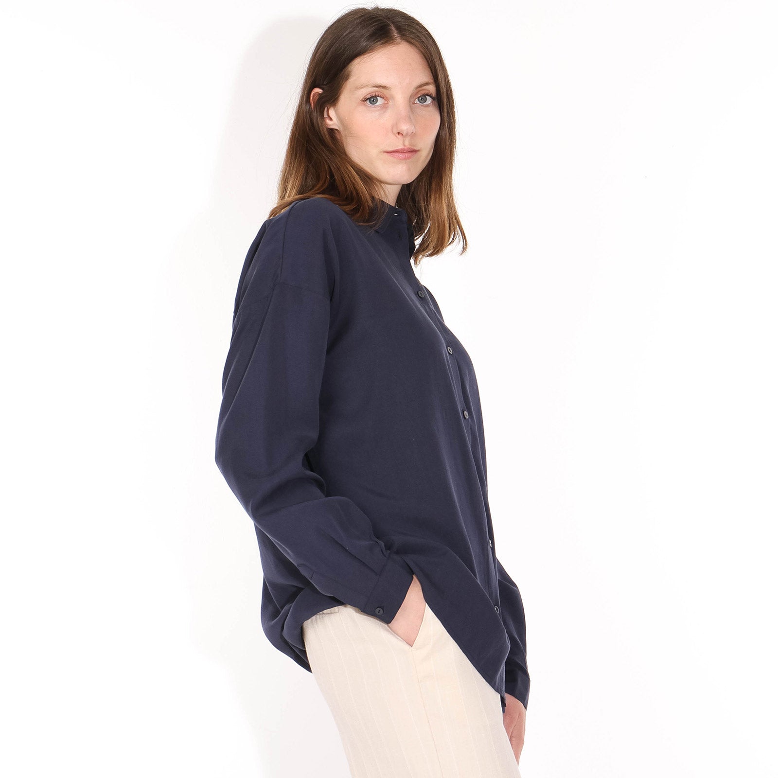 Koko Longsleeve Shirt navy blazer