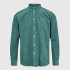 Walther 2.0 Cord Shirt 9204 oil blue