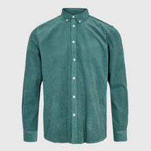 Walther 2.0 Cord Shirt 9204 oil blue