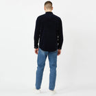 Walther 2.0 Cord Shirt navy blazer