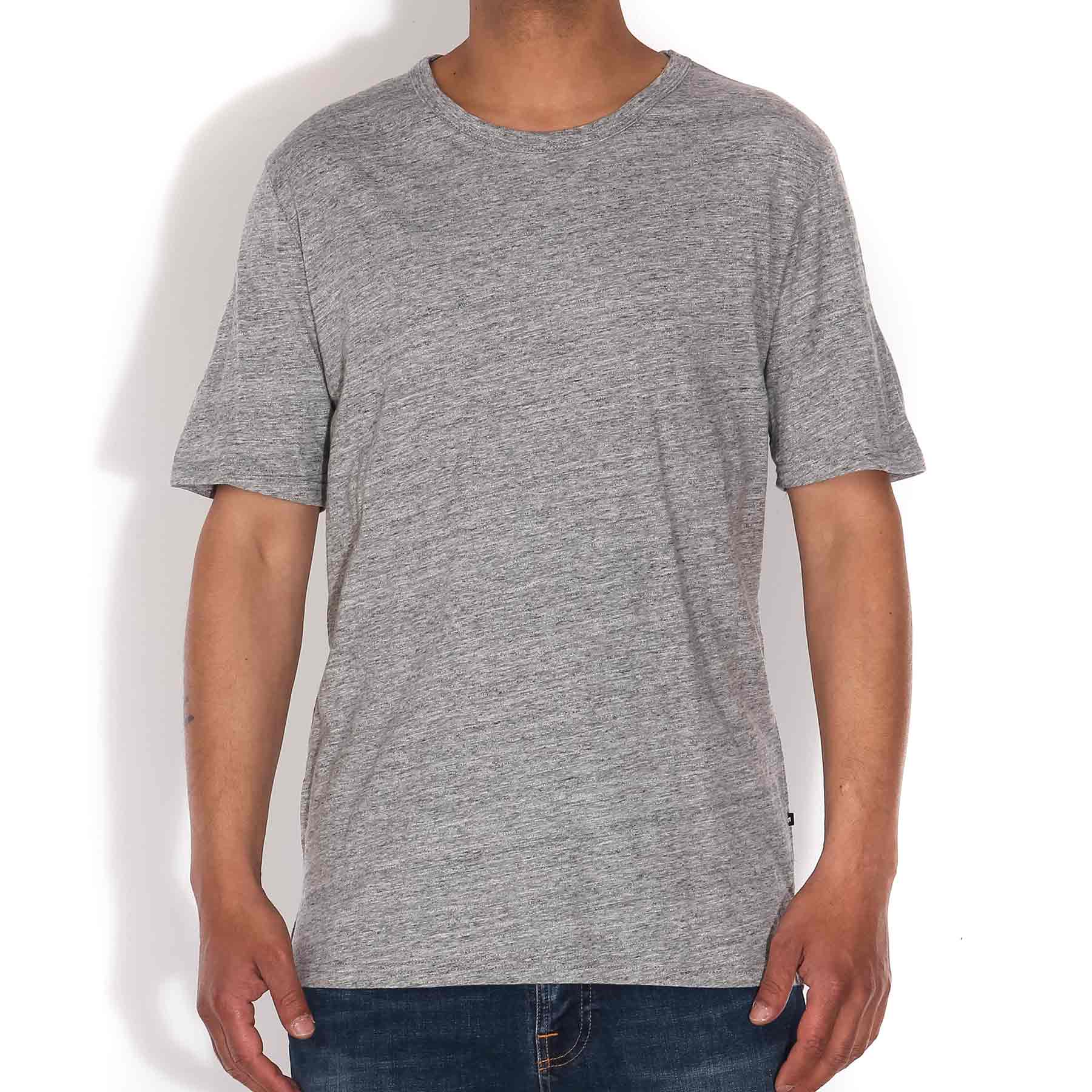 Delta T-Shirt light grey melange