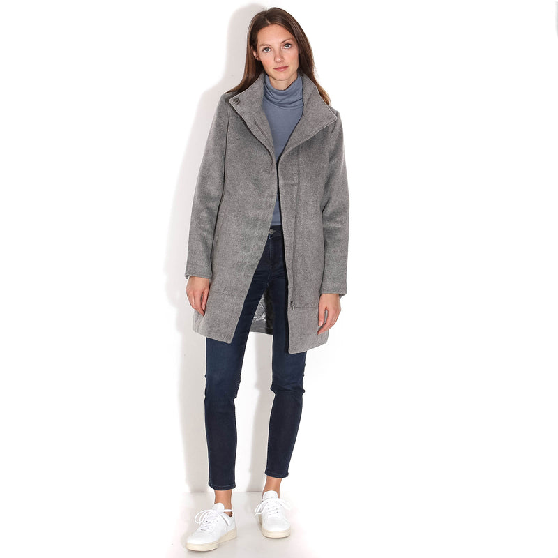 Hendrika Coat light grey melange