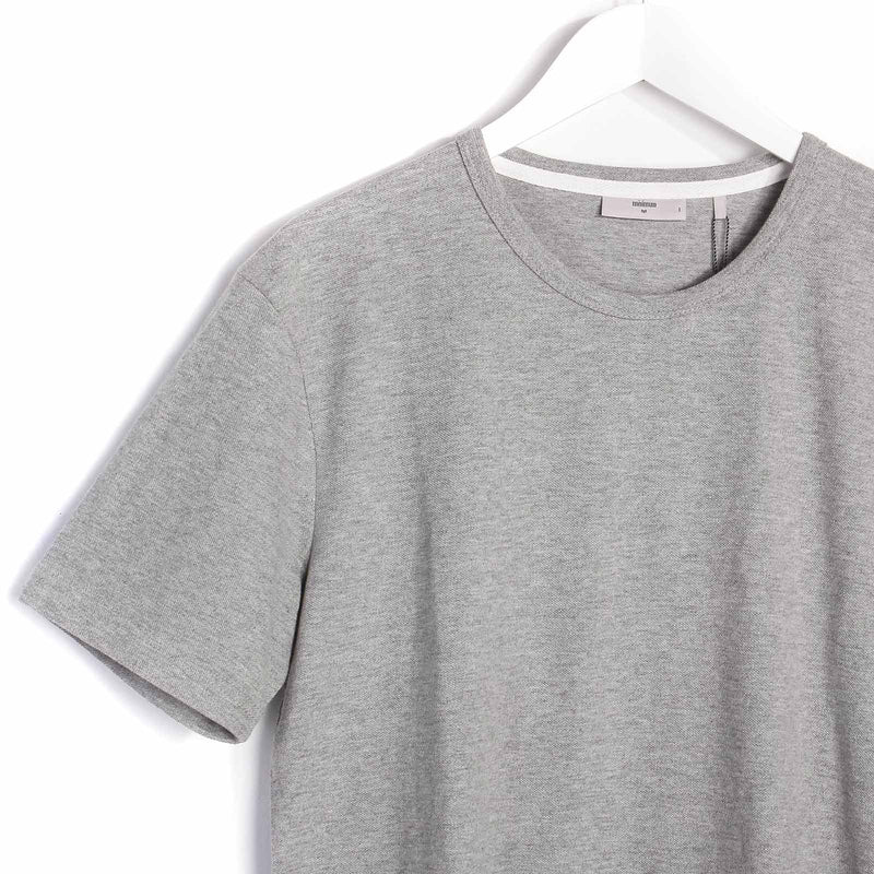 Johnston T-Shirt light grey melange