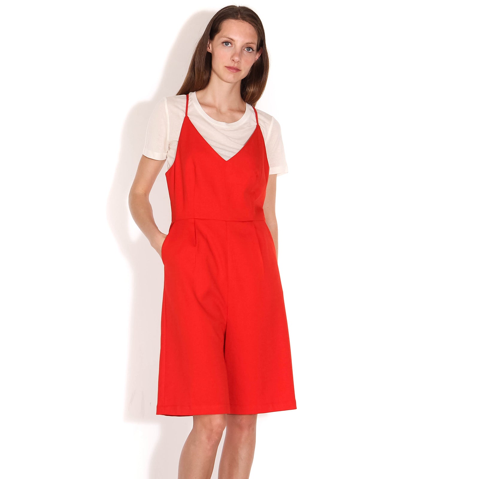 Kiri Jumpsuit fiery red