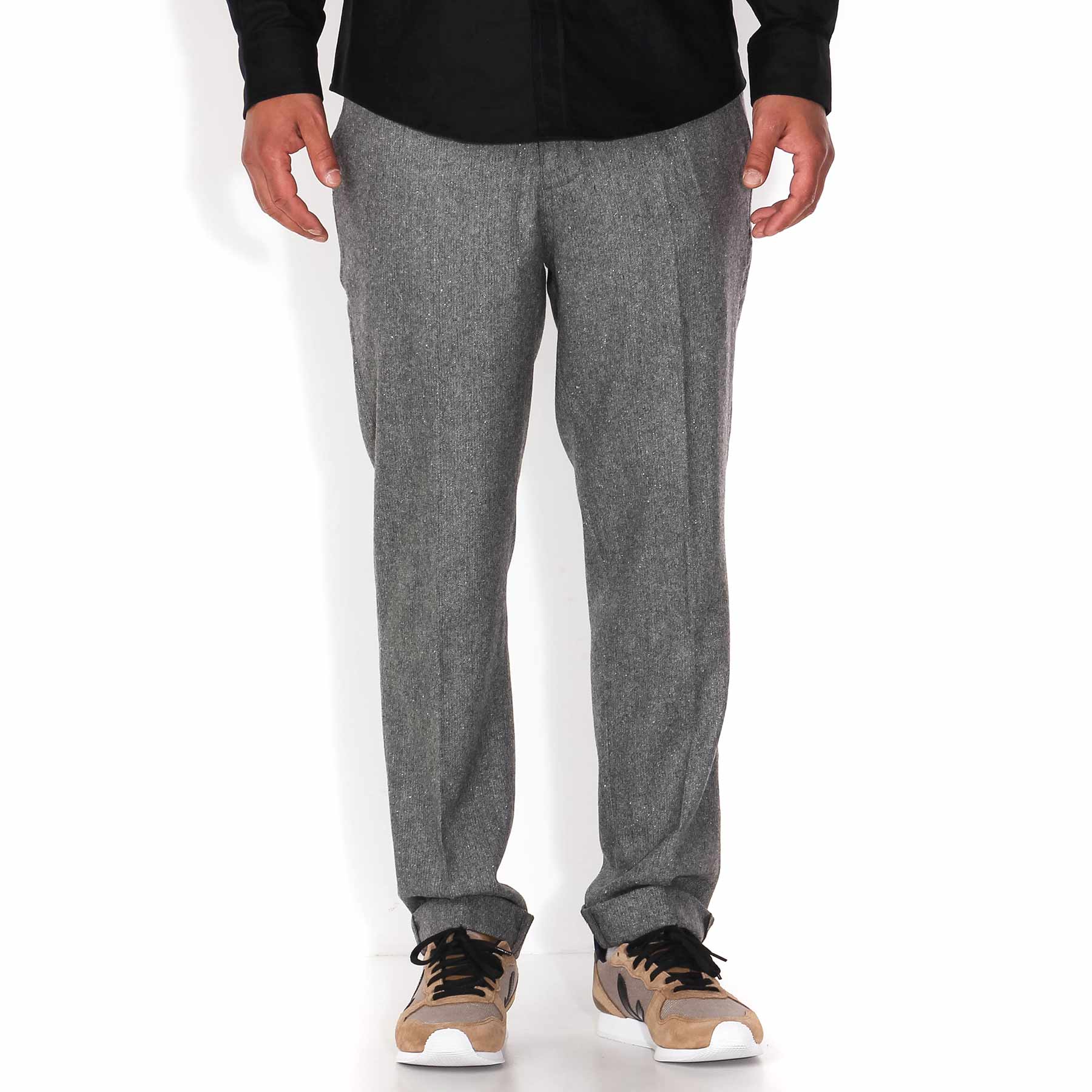 Knighton Pant grey melange