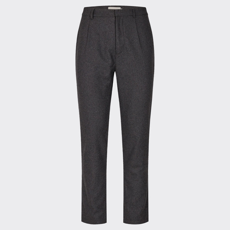 Maro Wool Pants grey melange