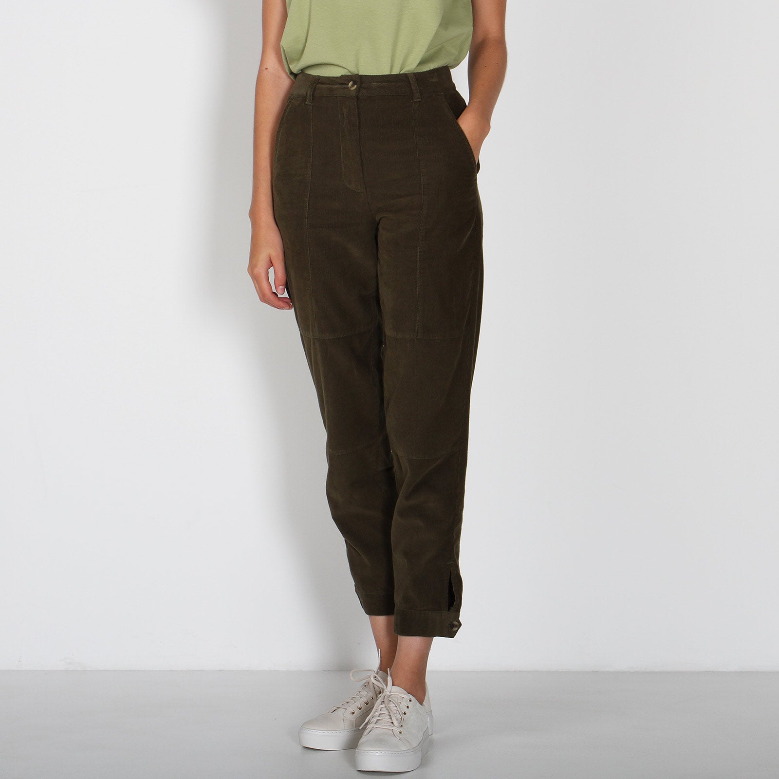 Frea Ankle Pants grape leaf