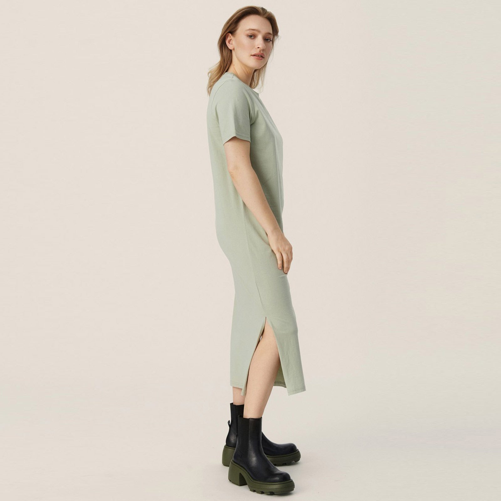 Liv Organic SS Dress desert sage