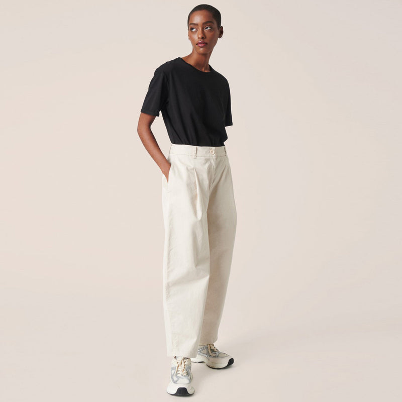 MSCHCyrilla HW Ankle Pants oatmeal