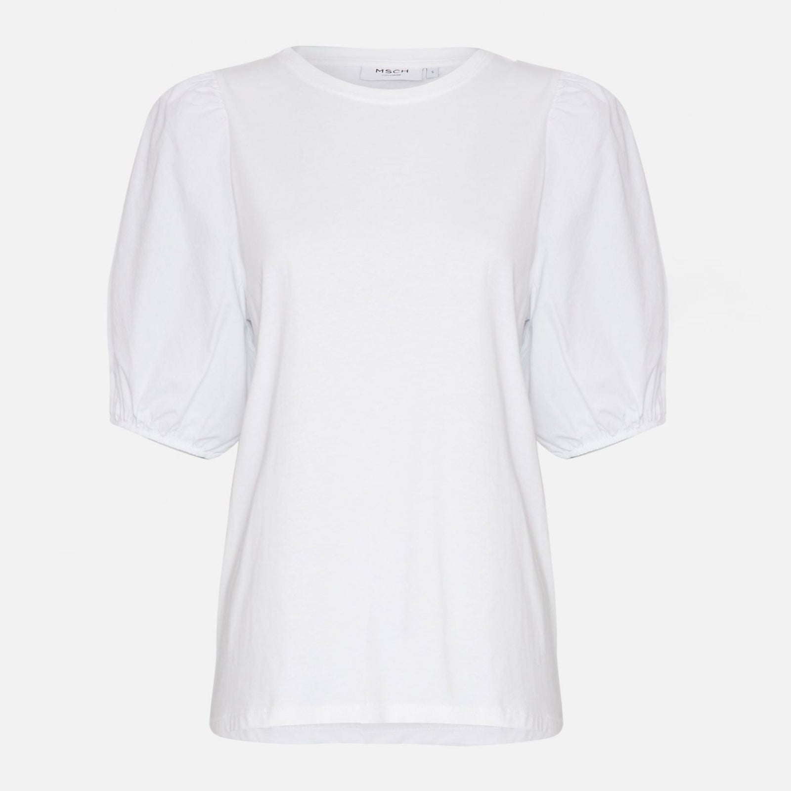 MSCHDariene Logan SS Top bright white