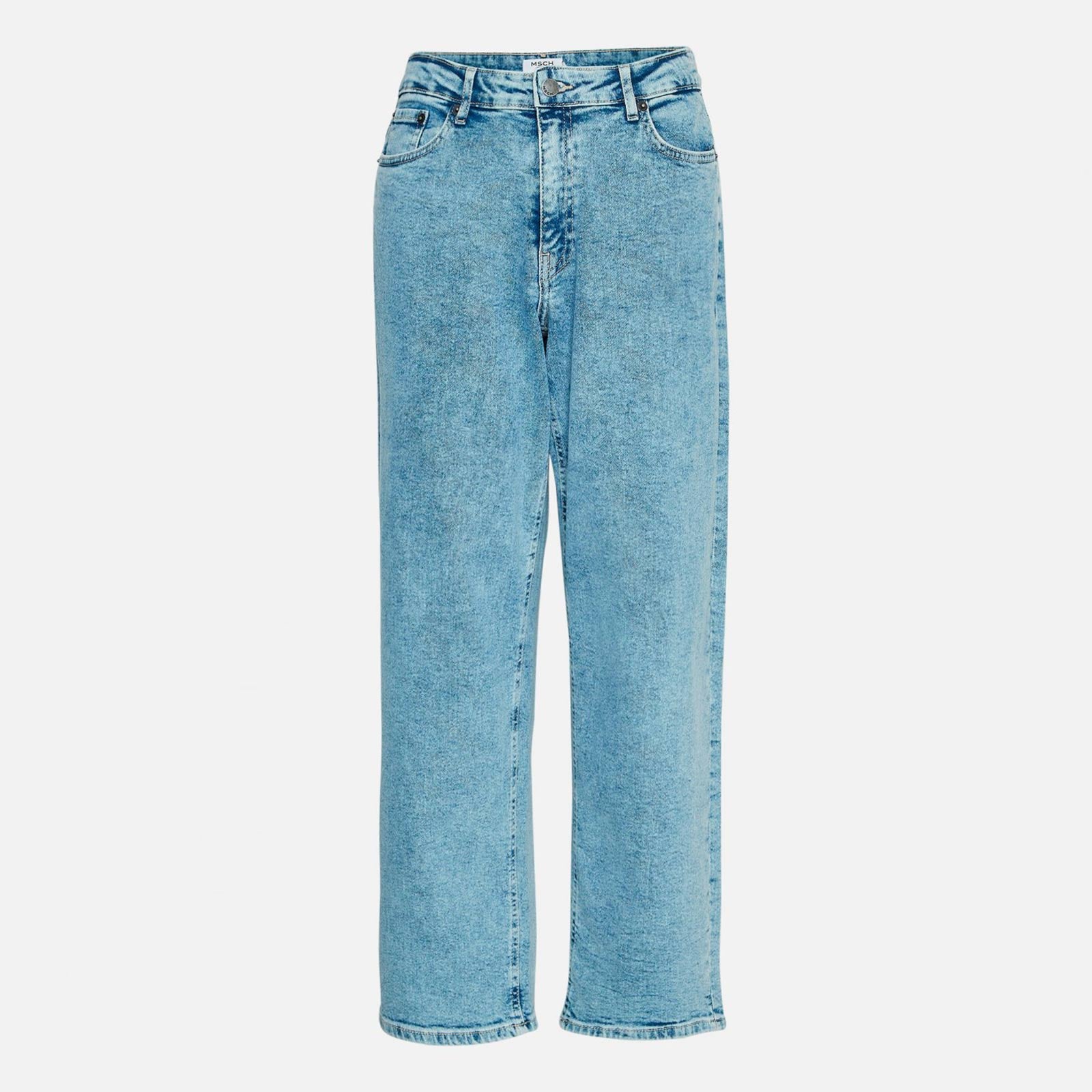 MSCHEike Rikka Ankle Jeans light blue denim