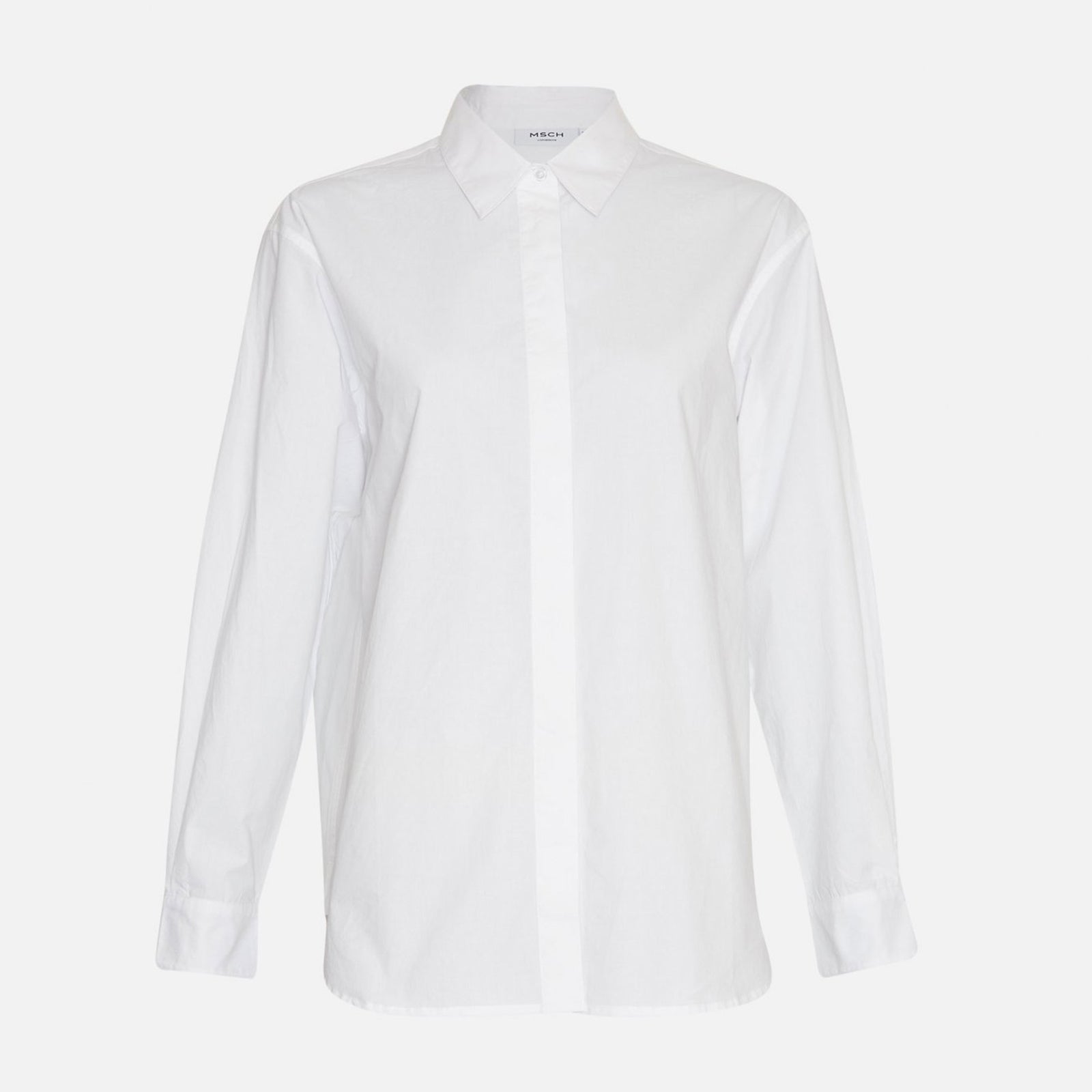 Olisa Haddis LS Shirt bright white