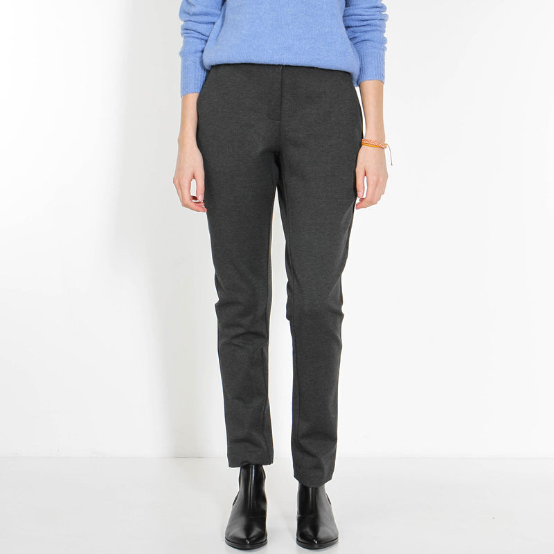 Thelma Ankle Pants dark grey mel