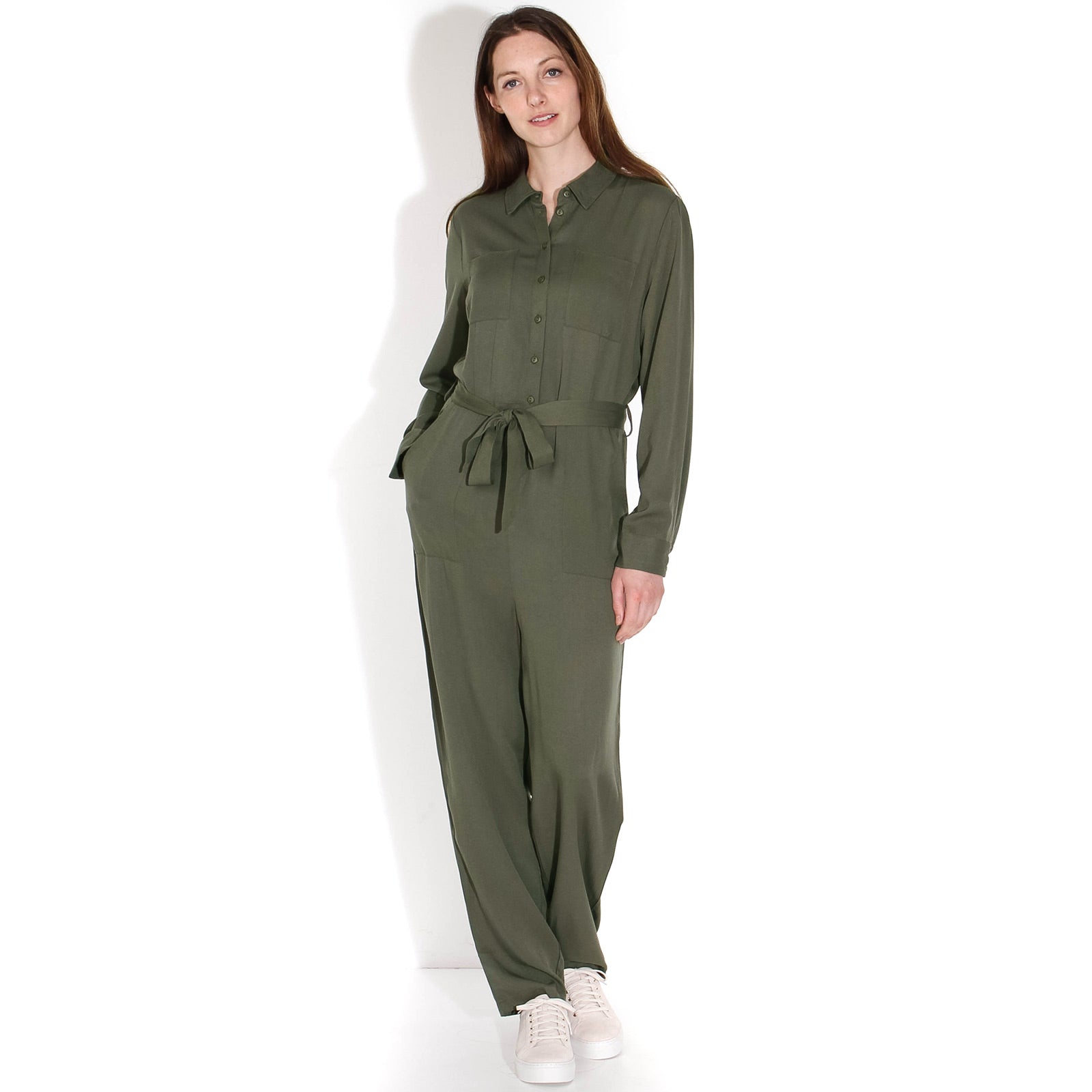 Raye LS Jumpsuit grape leaf