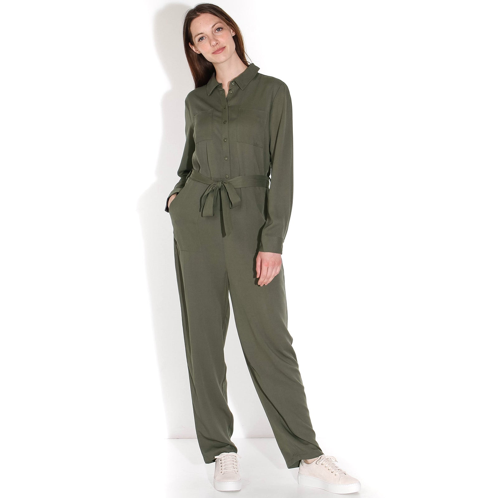 Raye LS Jumpsuit grape leaf