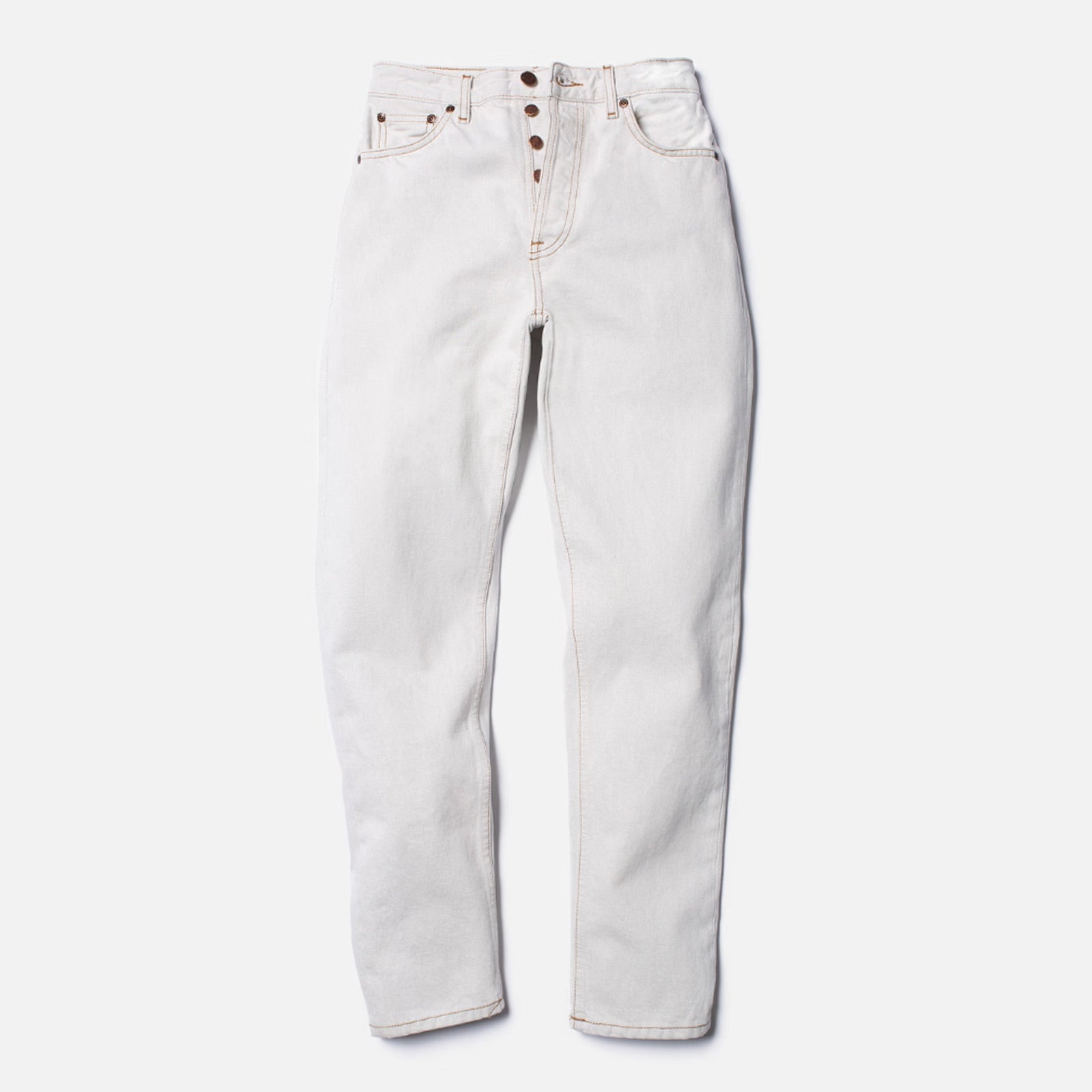 Breezy Britt Jeans clay white