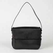 Gina Classic Leather Bag black