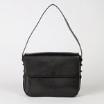 Gina Classic Leather Bag black