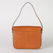 Gina Classic Leather Bag cognac