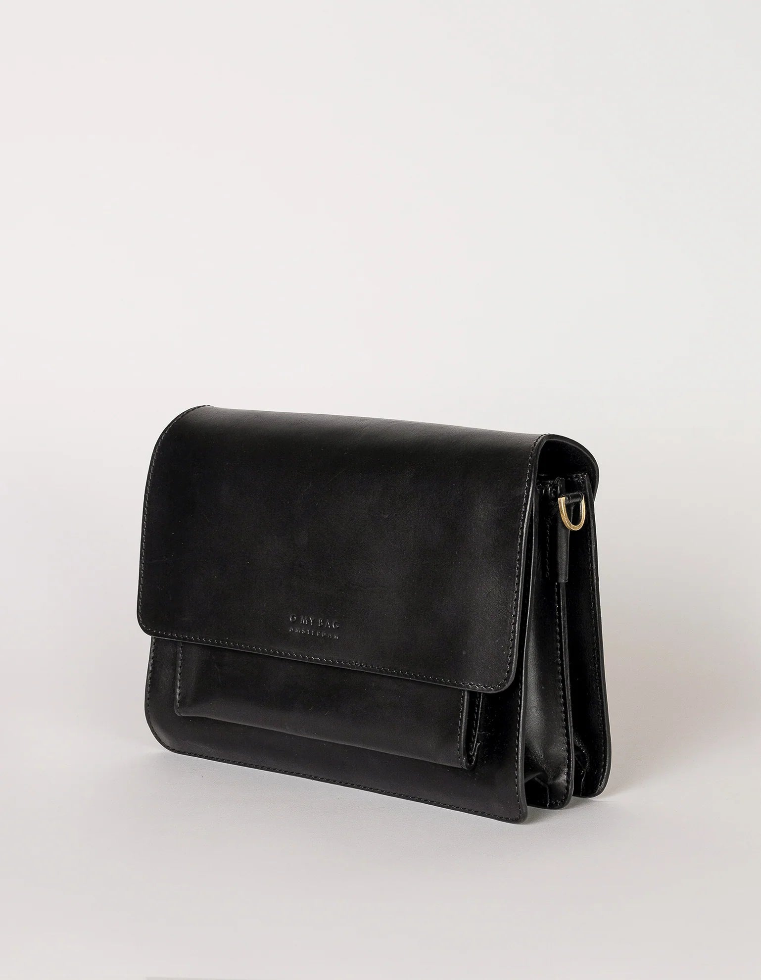 Harper Classic Leather Bag black