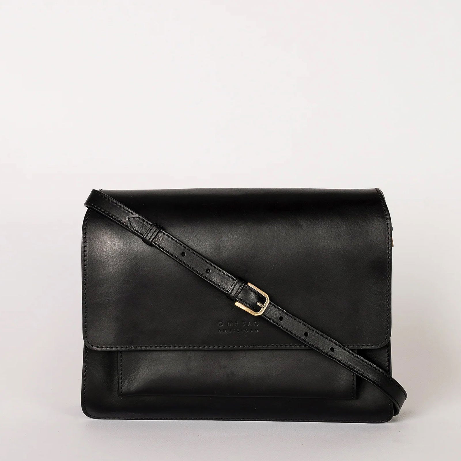 Harper Classic Leather Bag black