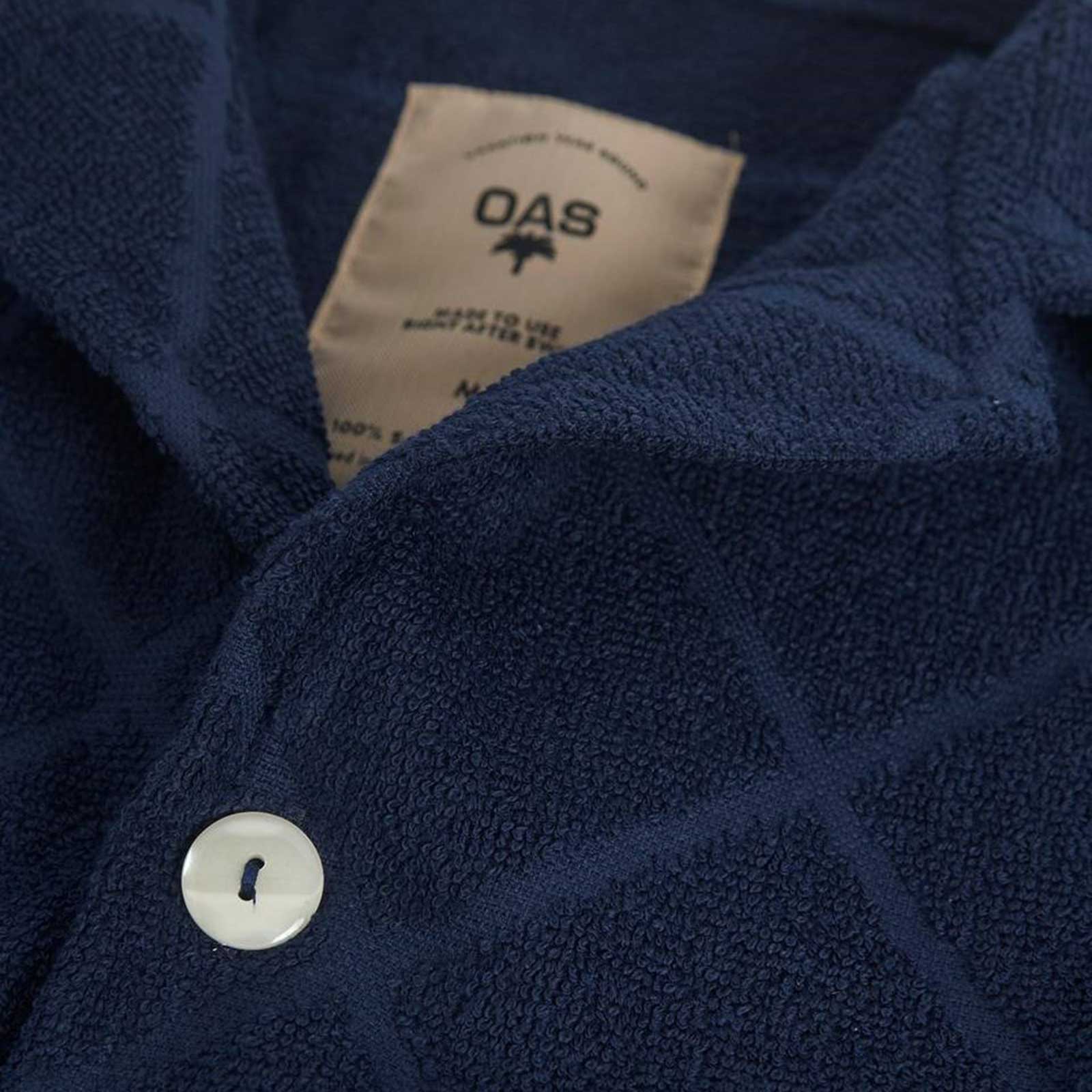 Cuba Terry Shirt navy square