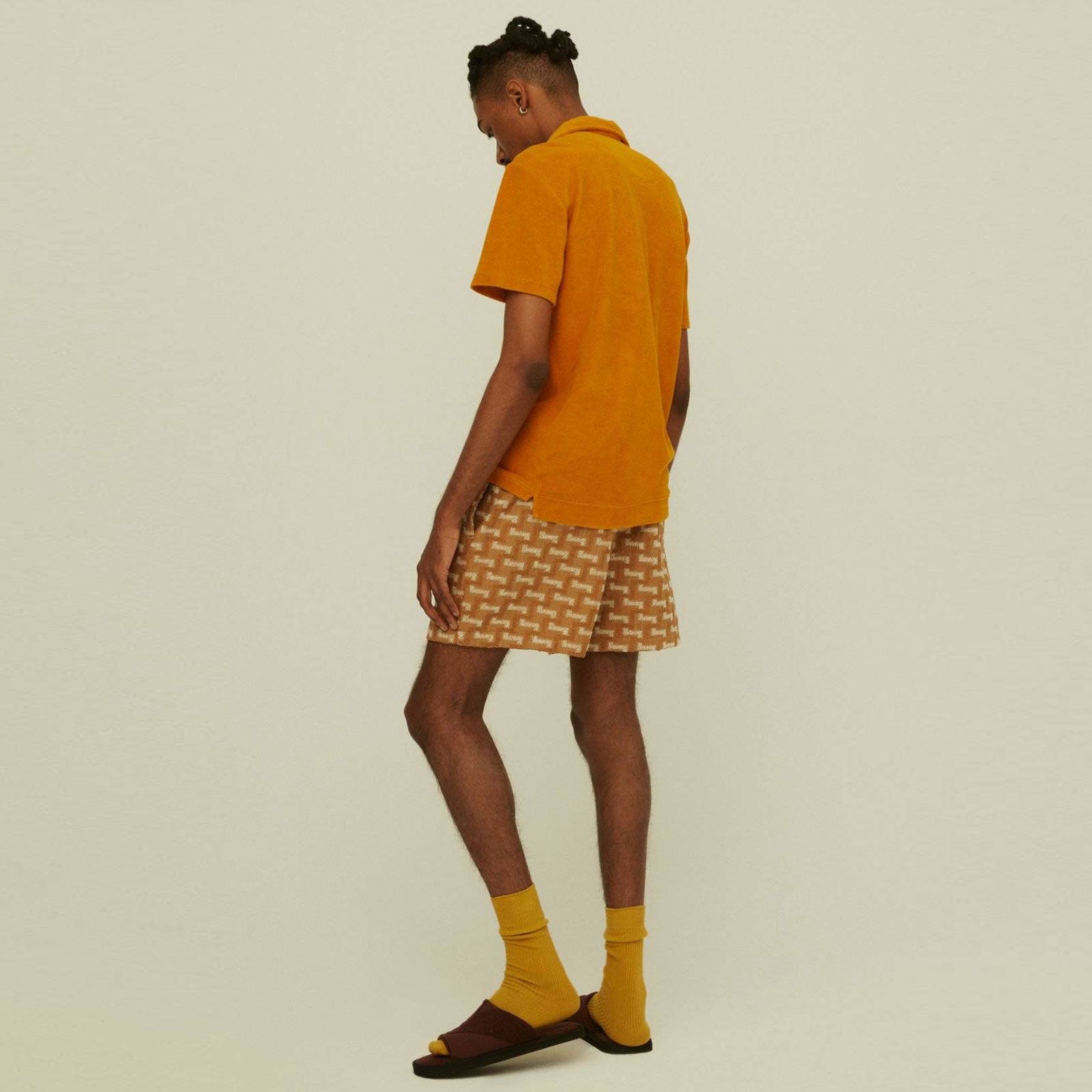 Polo Terry Shirt mustard