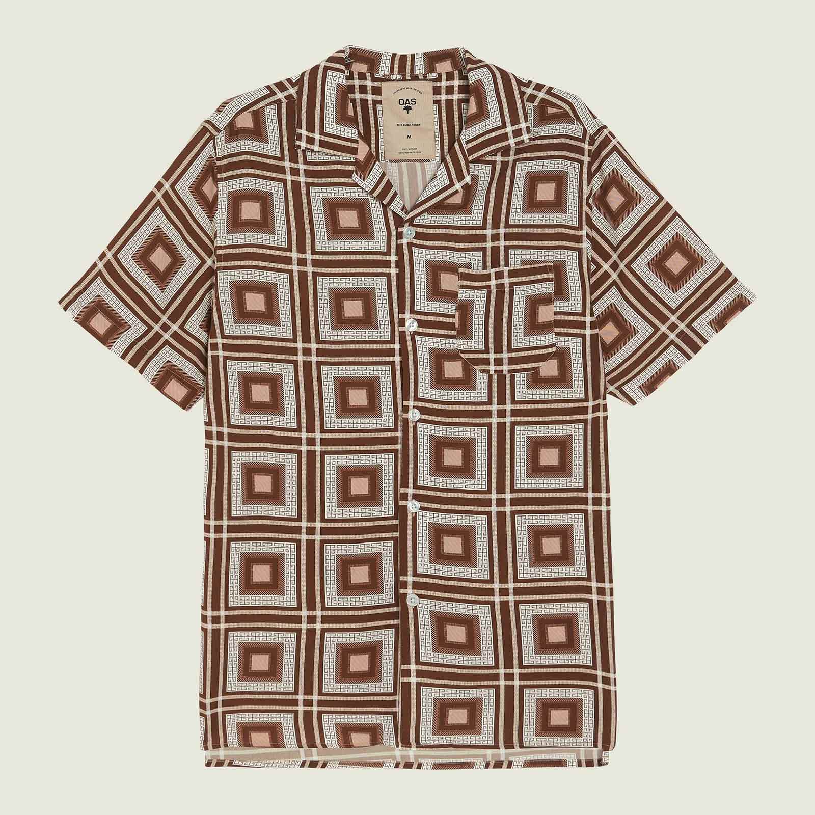 Viscose Shirt brown yard