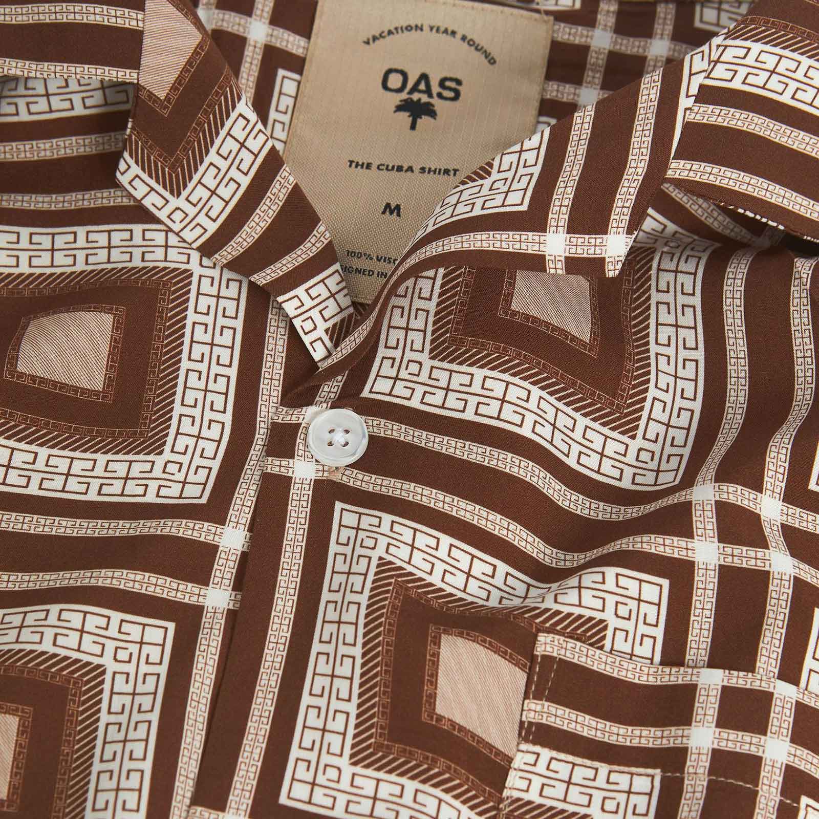 Viscose Shirt brown yard